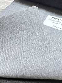 PR5501-LG Japanischer Standard-Premium-Super120's-Stretchstoff Ohne Muster, Hellgrau[Textil] Weitere Fotos