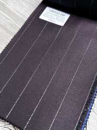 LA5521-DR Klassischer japanischer Seiden-Lamé-Wollstretch-Streifen Dunkelrot[Textil] HOSOI SYOJI Weitere Fotos