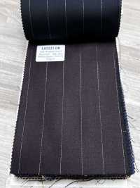 LA5521-DR Klassischer japanischer Seiden-Lamé-Wollstretch-Streifen Dunkelrot[Textil] HOSOI SYOJI Weitere Fotos