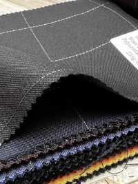 LA5531-BK Klassisches in Japan hergestelltes Seiden-Lamé-Woll-Stretch-Karo Schwarz[Textil] HOSOI SYOJI Weitere Fotos