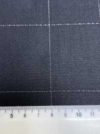 LA5531-BK Klassisches in Japan hergestelltes Seiden-Lamé-Woll-Stretch-Karo Schwarz[Textil] HOSOI SYOJI Weitere Fotos
