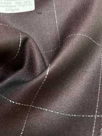 LA5531-DR Standard japanischer Seiden-Lamé Woll-Stretch-Karo, Dunkelrot[Textil] HOSOI SYOJI Weitere Fotos