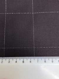 LA5531-DR Standard japanischer Seiden-Lamé Woll-Stretch-Karo, Dunkelrot[Textil] HOSOI SYOJI Weitere Fotos