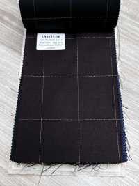 LA5531-DR Standard japanischer Seiden-Lamé Woll-Stretch-Karo, Dunkelrot[Textil] HOSOI SYOJI Weitere Fotos