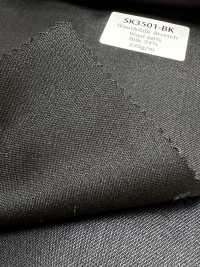SK3501-BK Standard japanisch hergestellter Seiden-Woll-Stretch Schwarz[Textil] HOSOI SYOJI Weitere Fotos