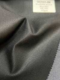 SK3501-BK Standard japanisch hergestellter Seiden-Woll-Stretch Schwarz[Textil] HOSOI SYOJI Weitere Fotos