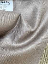 SK3501-BE Klassischer japanischer Seiden-Woll-Stretch in Beige[Textil] HOSOI SYOJI Weitere Fotos
