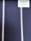 SK3523-NV Klassischer, in Japan hergestellter Streifenstoff aus Seide und Wolle, Marineblau