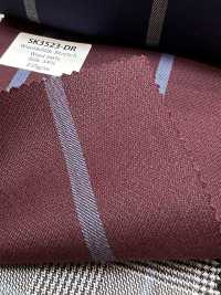 SK3523-DR Standard-Seidenwoll-Stretchstreifen, japanische Herstellung, Dunkelrot[Textil] Weitere Fotos