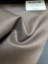 NS3501-BR Standard Hergestellt in Japan Super110’s Woll-Stretch Braun[Textil] HOSOI SYOJI Weitere Fotos