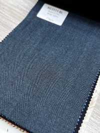 NS3511-BL Klassischer in Japan hergestellter Super 110's Wollstretch in Blau[Textil] HOSOI SYOJI Weitere Fotos