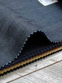 NS3511-BL Klassischer in Japan hergestellter Super 110's Wollstretch in Blau[Textil] HOSOI SYOJI Weitere Fotos