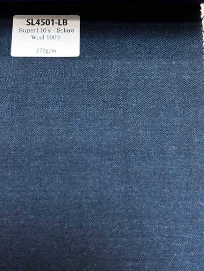 SL4501-LB Standard inländisch Super110's schillernde Wollstretch hellblau