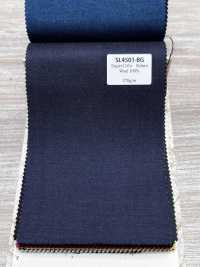 SL4501-BG Standard in Japan hergestellter Super110's schimmernder Wollstretch in Blaugrau[Textil] HOSOI SYOJI Weitere Fotos