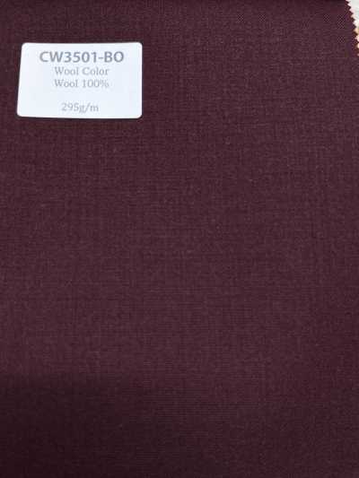 CW3501-BO Standard-Farbkollektion aus in Japan hergestellter Wolle Bordeaux