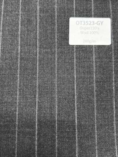 OT3523-GY Standard Hergestellt in Japan Super120's W100 Grau