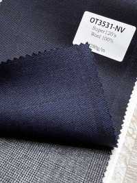 OT3531-NV Standard, in Japan hergestelltes Super 120er Einzelfaden W100 Marineblau[Textil] Weitere Fotos