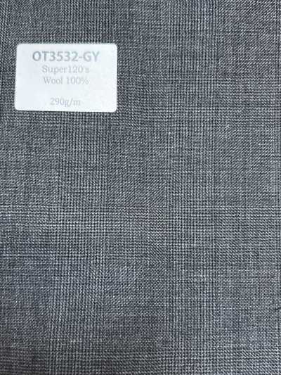 OT3532-GY Core in Japan hergestelltes Super 120's W100 Grau