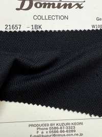 21657-1BK Klassisches sanftes Wolltuch 100% DOMINX (Dominx) Premium-Kollektion Schwarz[Textil] Kuzuri-Wollstoff (DOMINX) Weitere Fotos