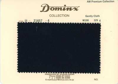 21657-4 Standard Sanftes Wolltuch 100% DOMINX Premium-Kollektion Schwarz