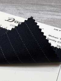 23722-1 Klassischer Mohair-Twill, sanfter Stoff, DOMINX Premium-Kollektion, Schwarz[Textil] Kuzuri-Wollstoff (DOMINX) Weitere Fotos