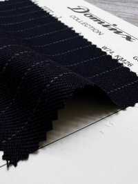 23722-1 Klassischer Mohair-Twill, sanfter Stoff, DOMINX Premium-Kollektion, Schwarz[Textil] Kuzuri-Wollstoff (DOMINX) Weitere Fotos