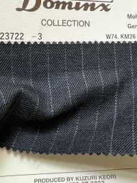 23722-3 Standard-Mohair-Twillstoff, Sanft, DOMINX Premium-Kollektion, Dunkelgrau[Textil] Kuzuri-Wollstoff (DOMINX) Weitere Fotos