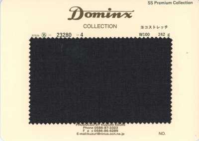 23280-4 Standard-Hosenkollektion Querelastisch 100% Wolle DOMINX Premium-Kollektion Anthrazitgrau