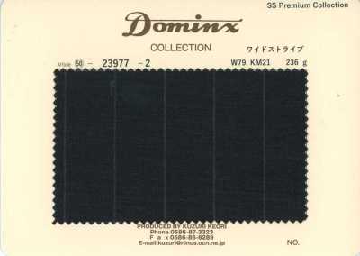 23977-2 Standard Zickelhaar DOMINX Premium Collection Breite Streifen Anthrazit