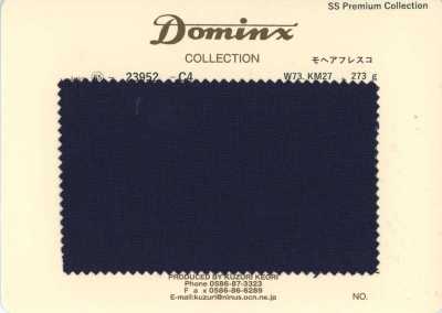 23952-C4 Klassisches Mohair-Fresco Kid-Mohair DOMINX (Dominks) Premium-Kollektion Marineblau