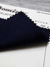 23072-4 Standard-Pinhead-Kid-Mohair DOMINX Premium-Kollektion Marineblau[Textil] Kuzuri-Wollstoff (DOMINX) Weitere Fotos