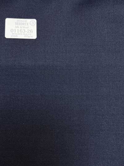 01163-26 26AW HERDREX [Seide & Wolle] Seide & Wolle Marineblau uni