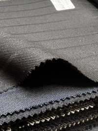 69580-17 26AW HERDREX [Seide & Wolle] Seide Und Wolle Schwarzer Schattenstreifen[Textil] Kunishima Co., Ltd. Weitere Fotos
