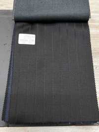69580-17 26AW HERDREX [Seide & Wolle] Seide Und Wolle Schwarzer Schattenstreifen[Textil] Kunishima Co., Ltd. Weitere Fotos