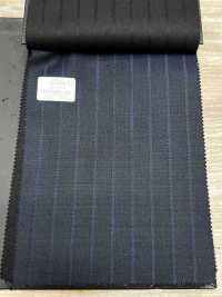 69580-38 26AW HERDREX [Seide & Wolle] Seide Und Wolle Marineblau Mit Schattenstreifen[Textil] Kunishima Co., Ltd. Weitere Fotos