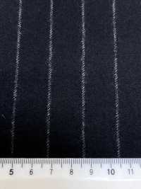 69582-13 26AW HERDREX [Tasmanian Flannel] Seide Und Wolle, Schwarze Streifen[Textil] Kunishima Co., Ltd. Unterfoto