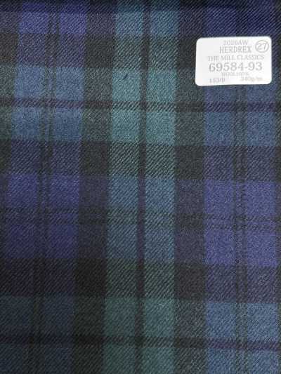 69584-93 26AW HERDREX [THE MILL CLASSICS] Mill Classics Karo Grün