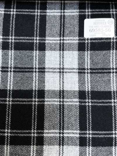 69585-56 26AW HERDREX [THE MILL CLASSICS] Mill Classics Karo Grau