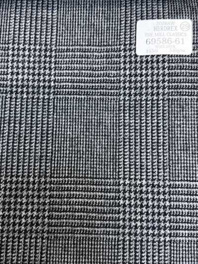 69586-61 26AW HERDREX [THE MILL CLASSICS] Mill Classics Glencheck Grau