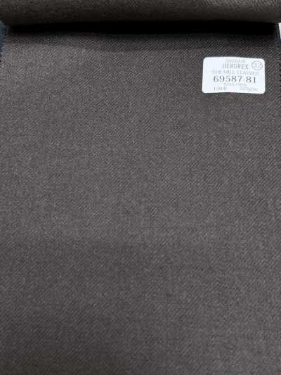 69587-81 26AW HERDREX [THE MILL CLASSICS] Mill Classics einfarbig Braun