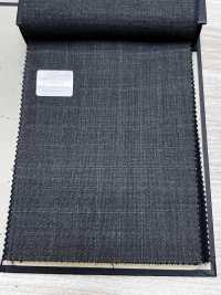 69418-60 26AW BESTSELECTION [MODERNISIERTER STOFF] Modernisierter Stoff mittelgraues Karo[Textil] Kunishima Co., Ltd. Weitere Fotos