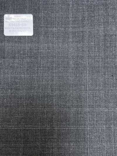 69418-60 26AW BESTSELECTION [MODERNISIERTER STOFF] Modernisierter Stoff mittelgraues Karo