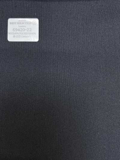 69420-22 26AW BESTSELECTION [Lustre] Lustre Dunkelmarine einfarbig