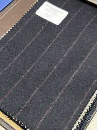 56CN5201 CANONICO (Canonico) Original Wollflanell Dunkelmarine/Rot gestreift[Textil] CANONICO Weitere Fotos