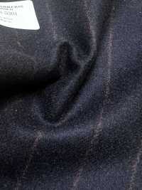 56CN5201 CANONICO (Canonico) Original Wollflanell Dunkelmarine/Rot gestreift[Textil] CANONICO Weitere Fotos