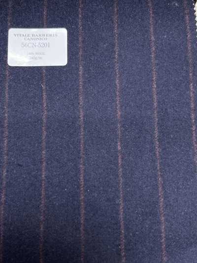 56CN5201 CANONICO (Canonico) Original Wollflanell Dunkelmarine/Rot gestreift