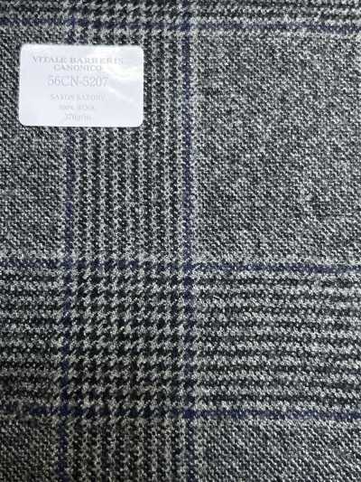 56CN5207 CANONICO SAXON SAXONY Grünes Glencheck