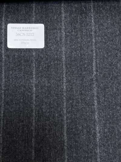 56CN5212 CANONICO (Canonic) Flanell-Klassiker Grauer Streifen