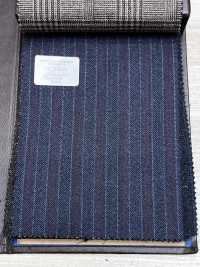 56CN5229 CANONICO 21 MOULINE SAXONY Marineblau/Rot gestreift[Textil] CANONICO Weitere Fotos