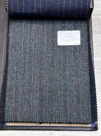 56CN5230 CANONICO 21 MOULINE SAXONY Grau/Türkis gestreift[Textil] CANONICO Weitere Fotos